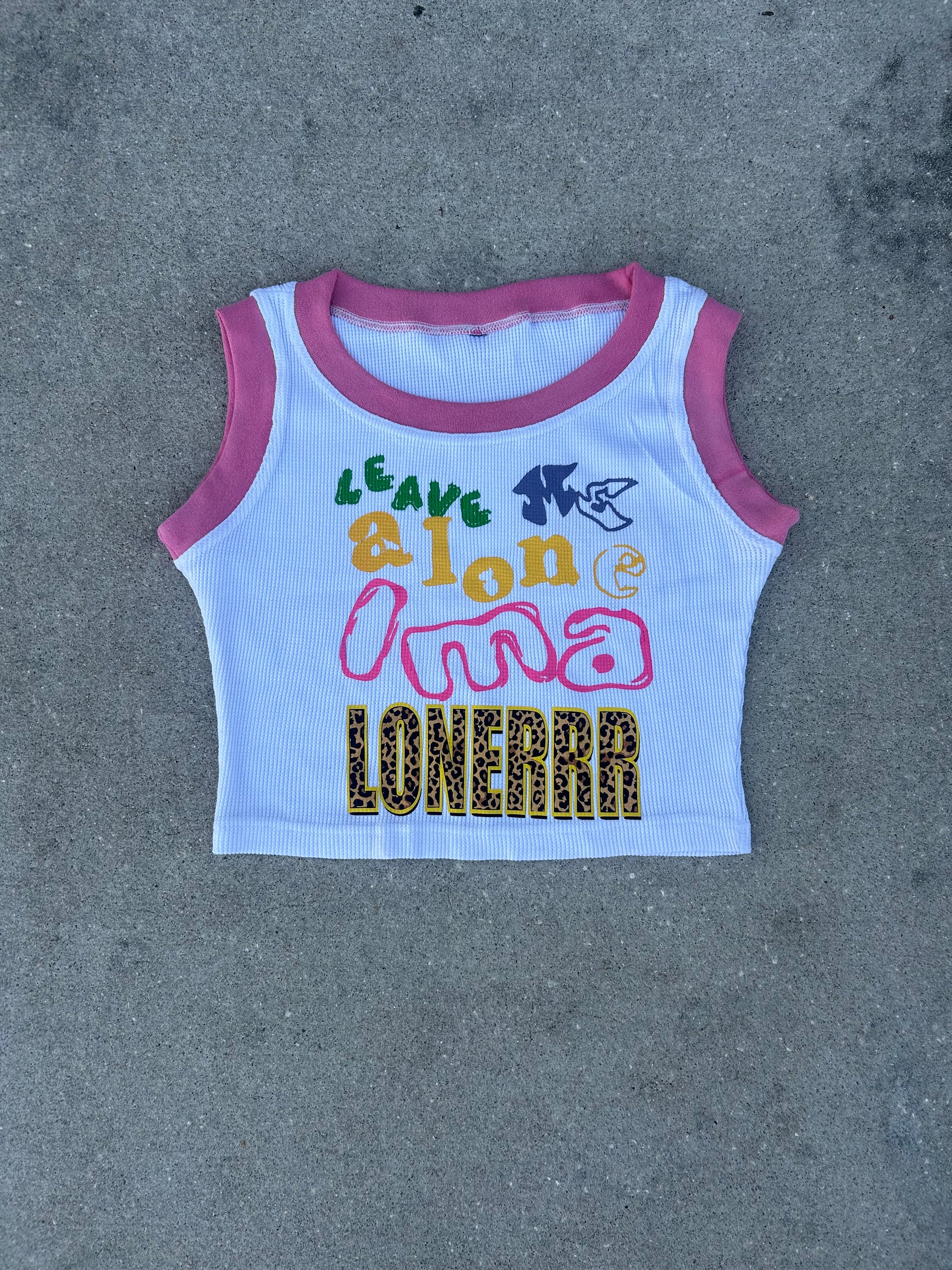 “Leave me alone” Tank Top