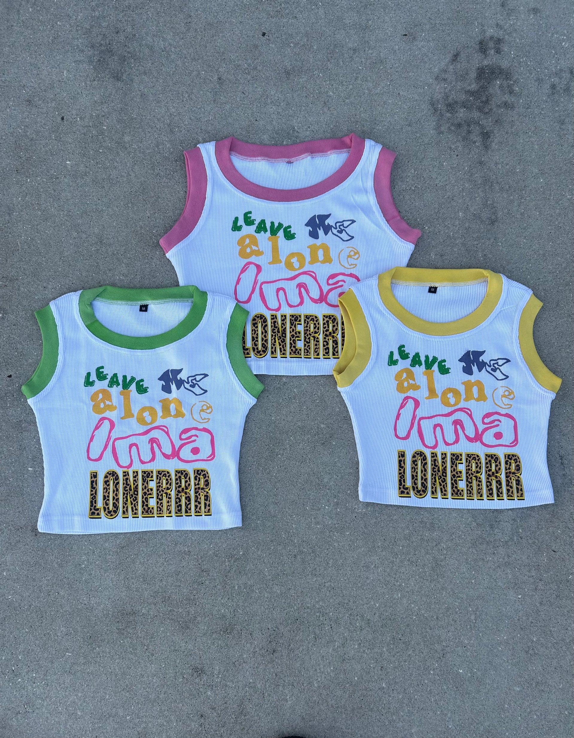 “Leave me alone” Tank Top